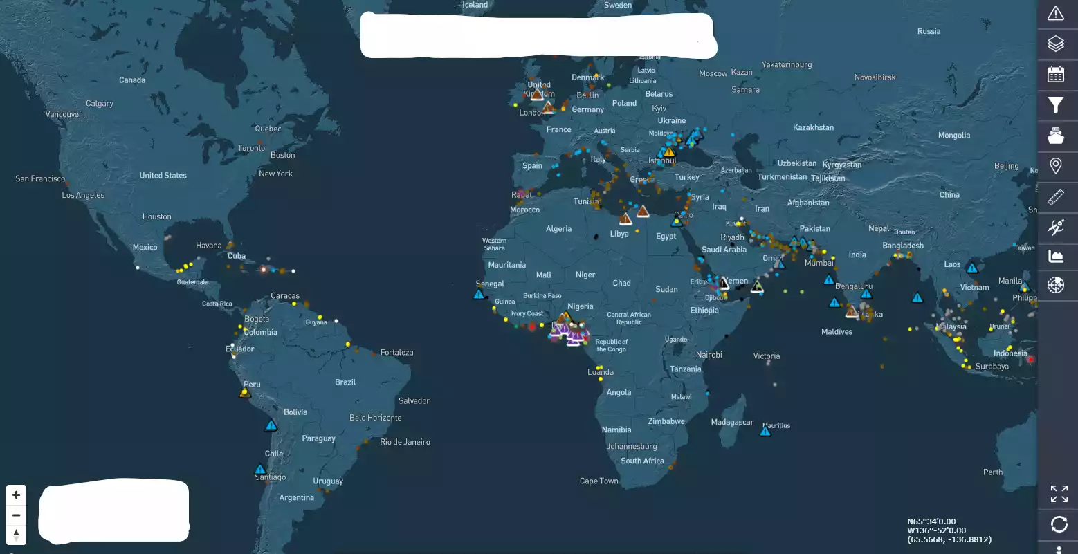 Maritime Risk Assessment Engine Screenshot