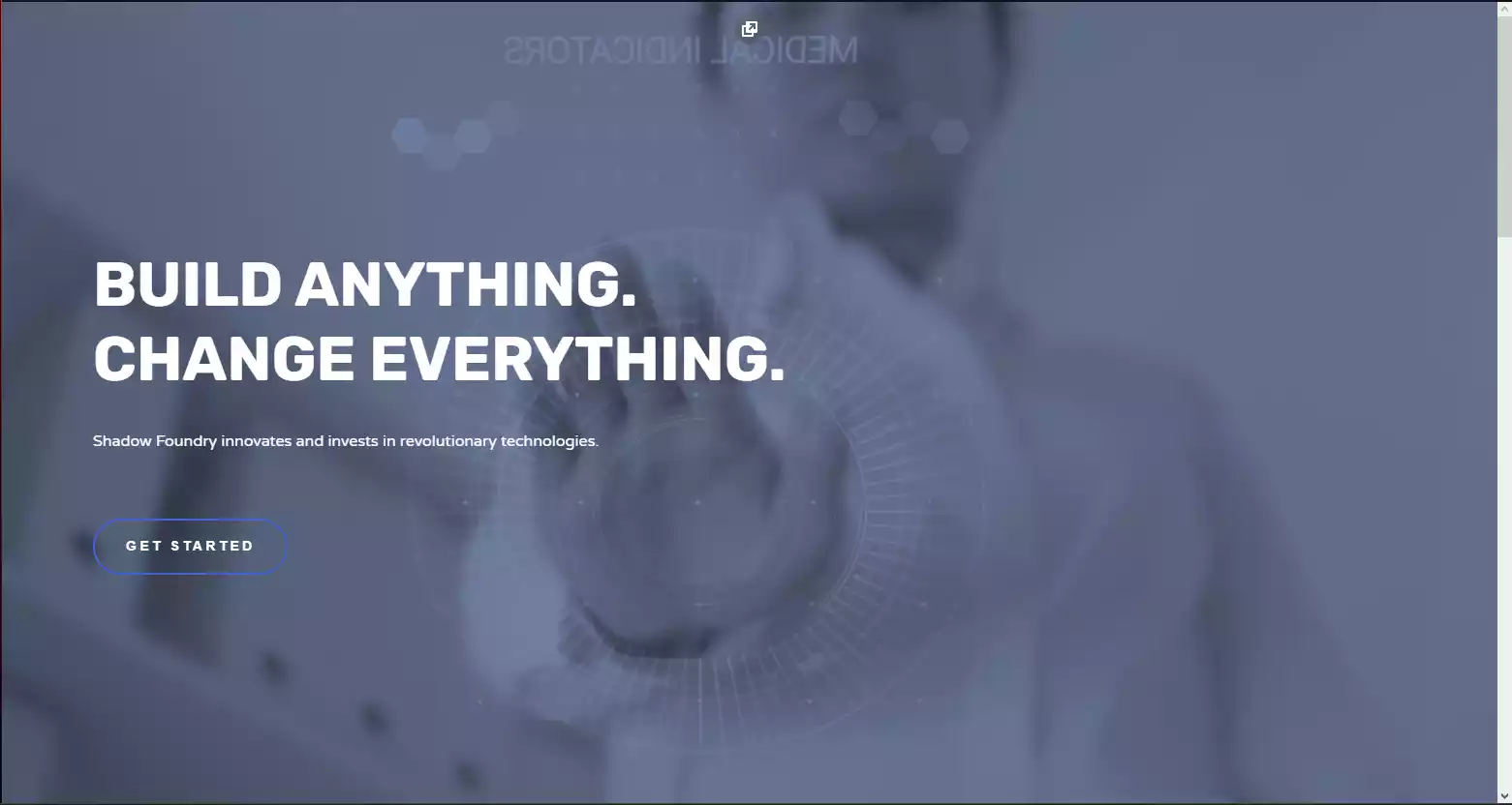 Shadow Foundry.ai – Website